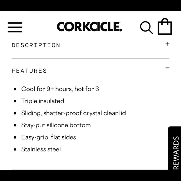 NWT Corkcicle Rifle Paper Company wine tumbler - Picture 4 of 10